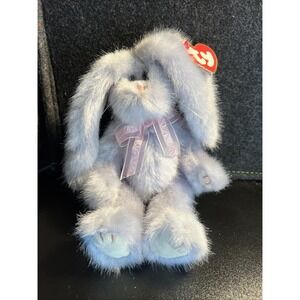 Ty Attic Treasures Azalea the Lavender‎ Bunny Rabbit Fully Jointed 8" NEW